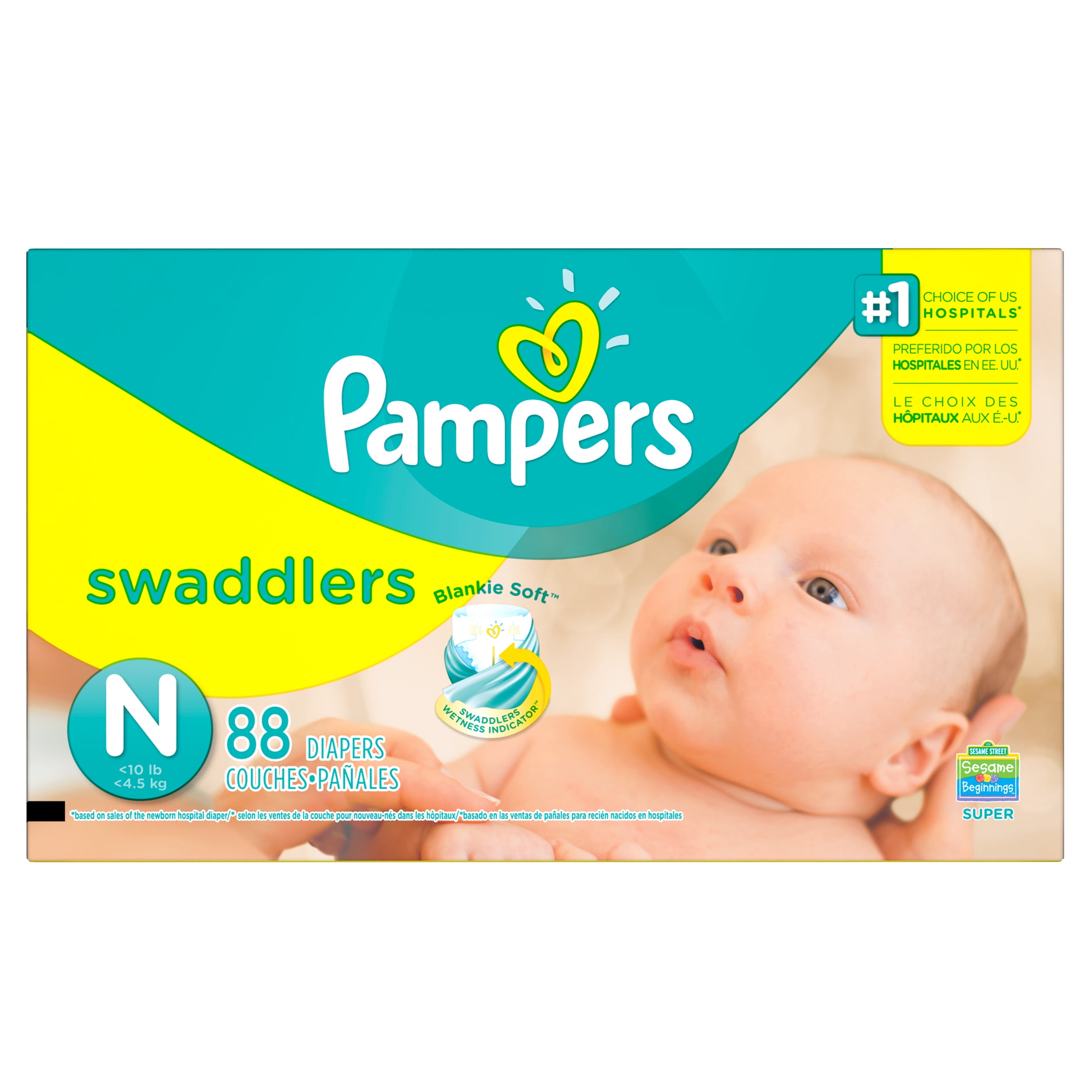 pampers new baby 1 duża paczka