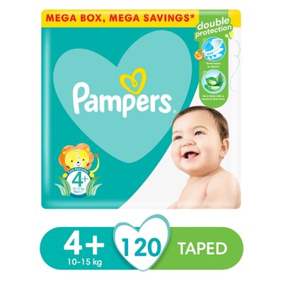 pampers new baby dry giga box 144