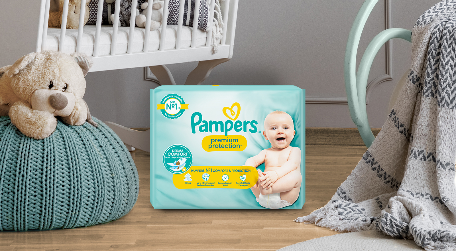 biegunka pampers