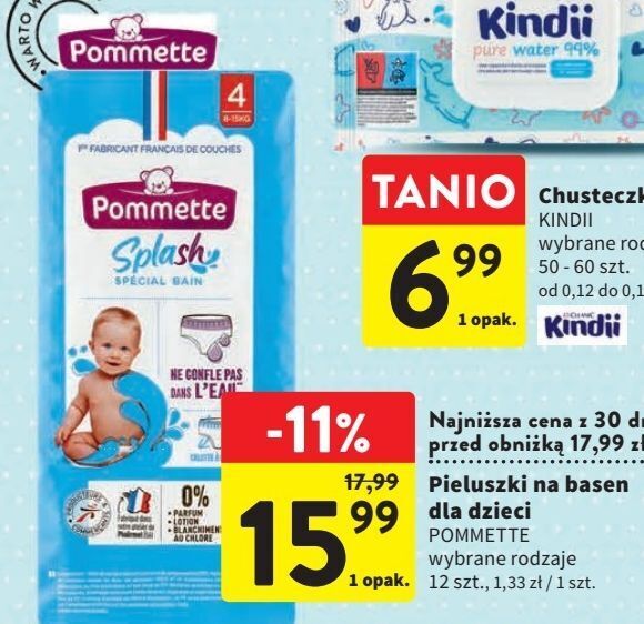 chusteczki nawilżane pampers w pudełku