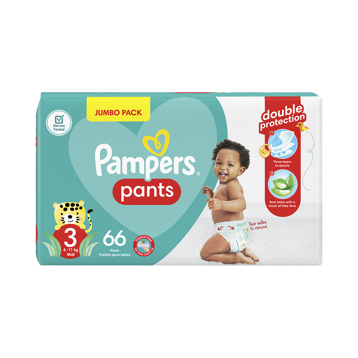 pampers sensitive chusteczki nawilżane sensitiv 6x56 szt