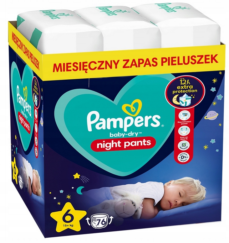 paczka pieluch pampers