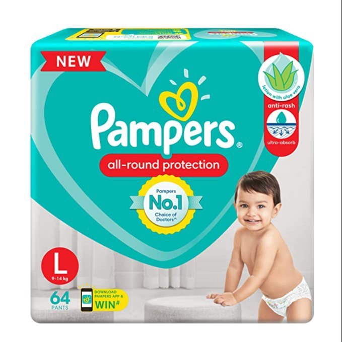 pampers pieluchy majtki 5