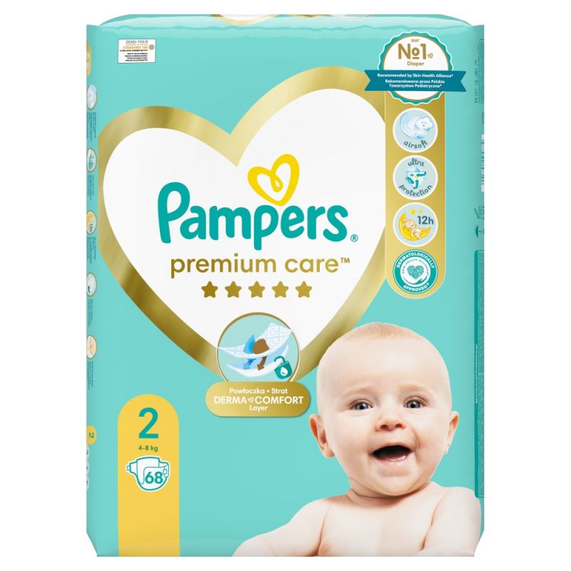 tesco zakupy pieluchy pampers premium care 1