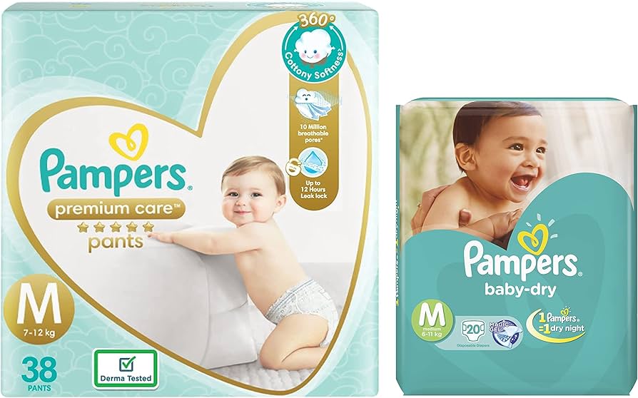 pieluchy pampers premium care 1 newborn 22szt