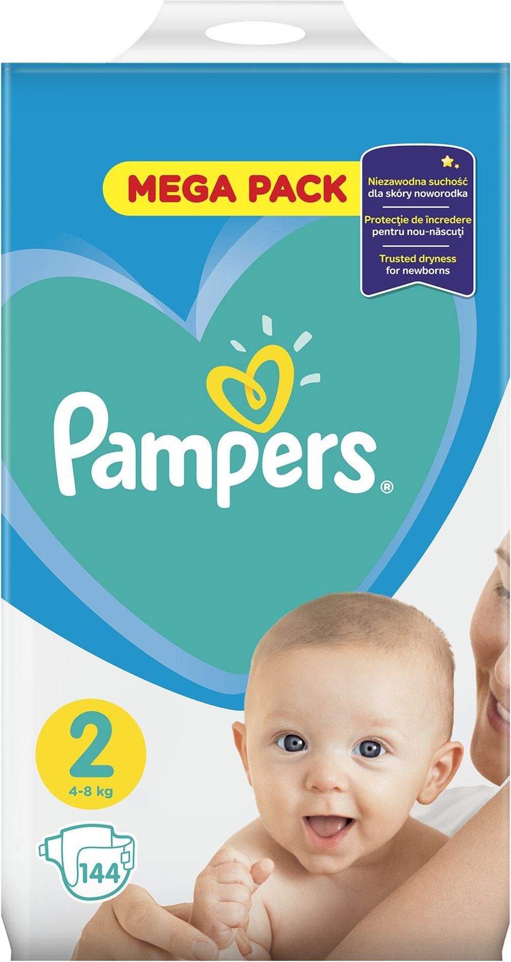 pamper newborn activ dry