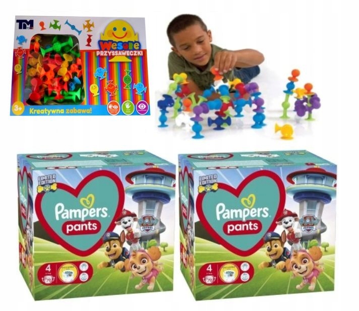 pieluchomajtki pampers premiumcare4 mega box