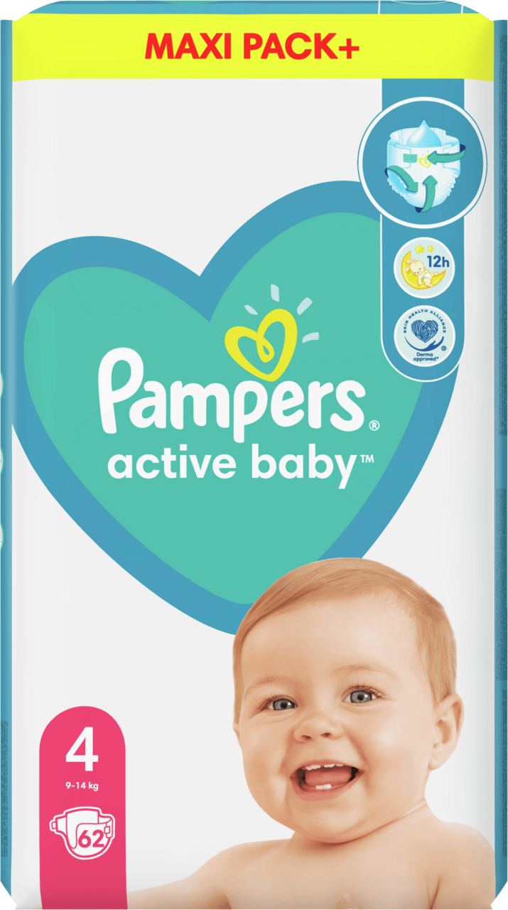 pampers 4 76 szt