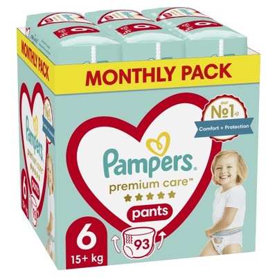 pieluchomajtki pampers pants 3