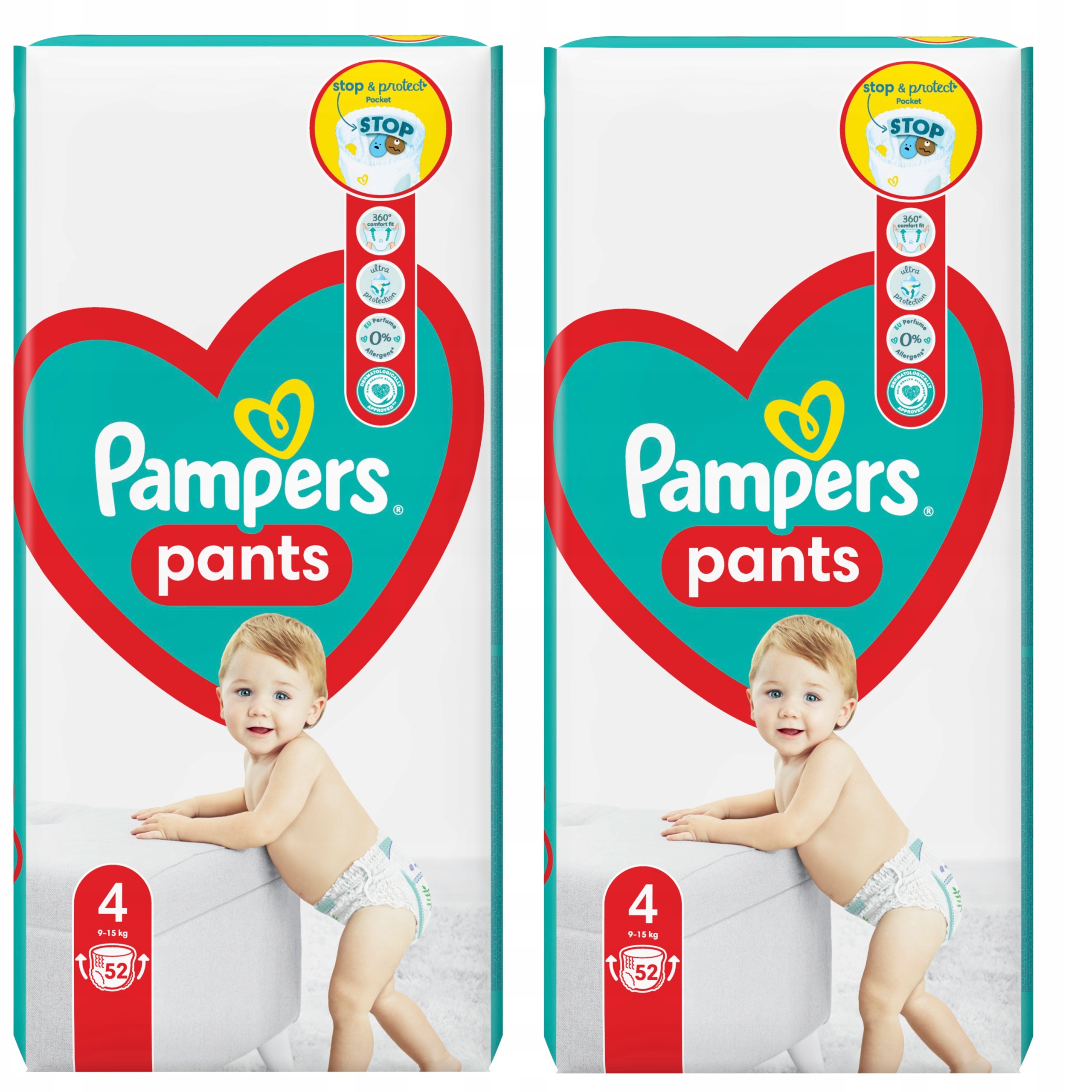 pampers pomarańczowej