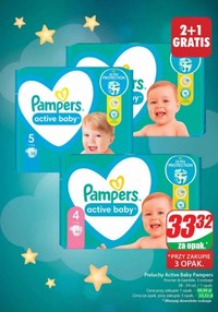 pampers active baby pieluchy 3 midi 42 szt pieluszki