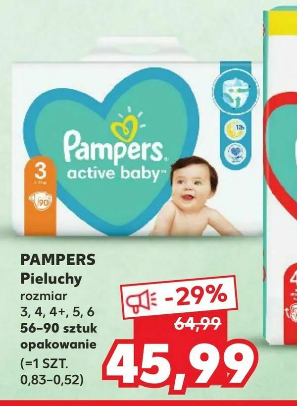 pampers dla dzieci 1500gram