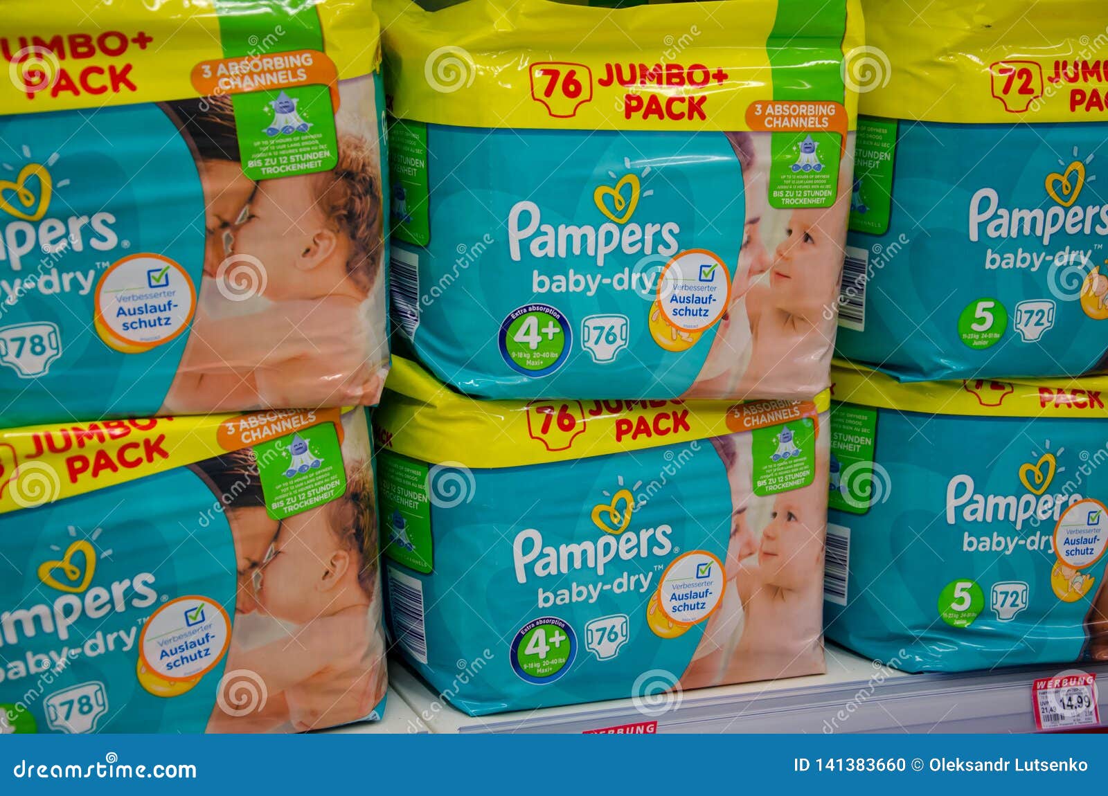 pampers 6 42 szt cena