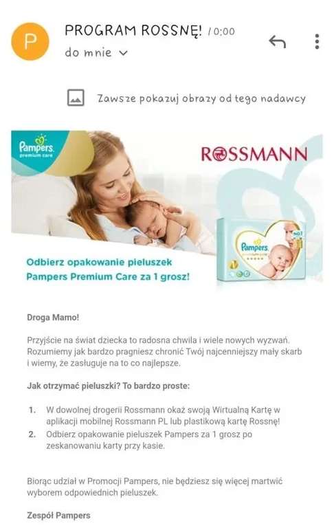 pampers new baby pieluchy jednorazowe rozmiar 3 midi 6-10 kg