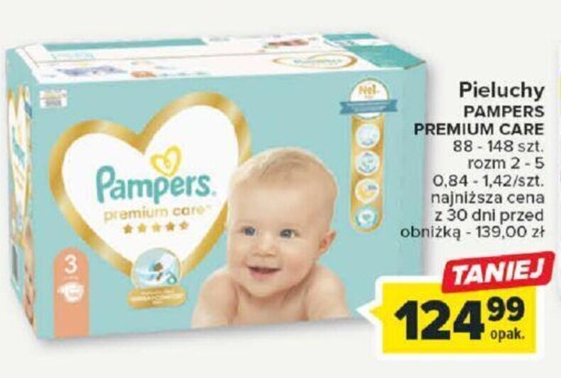 rossmann pieluchy pampers 5