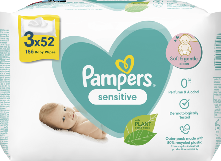 chusteczki pampers natural