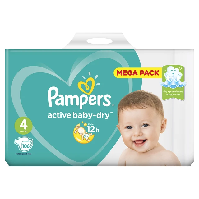 suchy pampers u noworodka