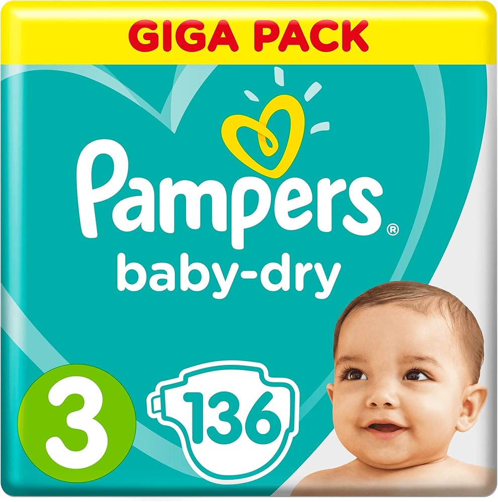 pampers active baby 62 szt