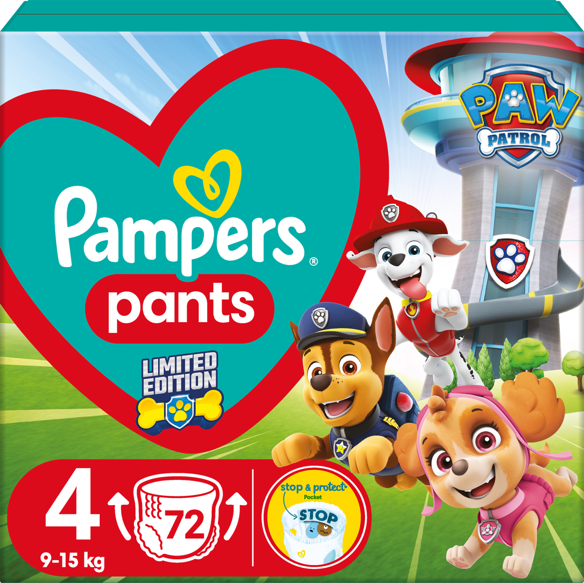 new pampers baby dry