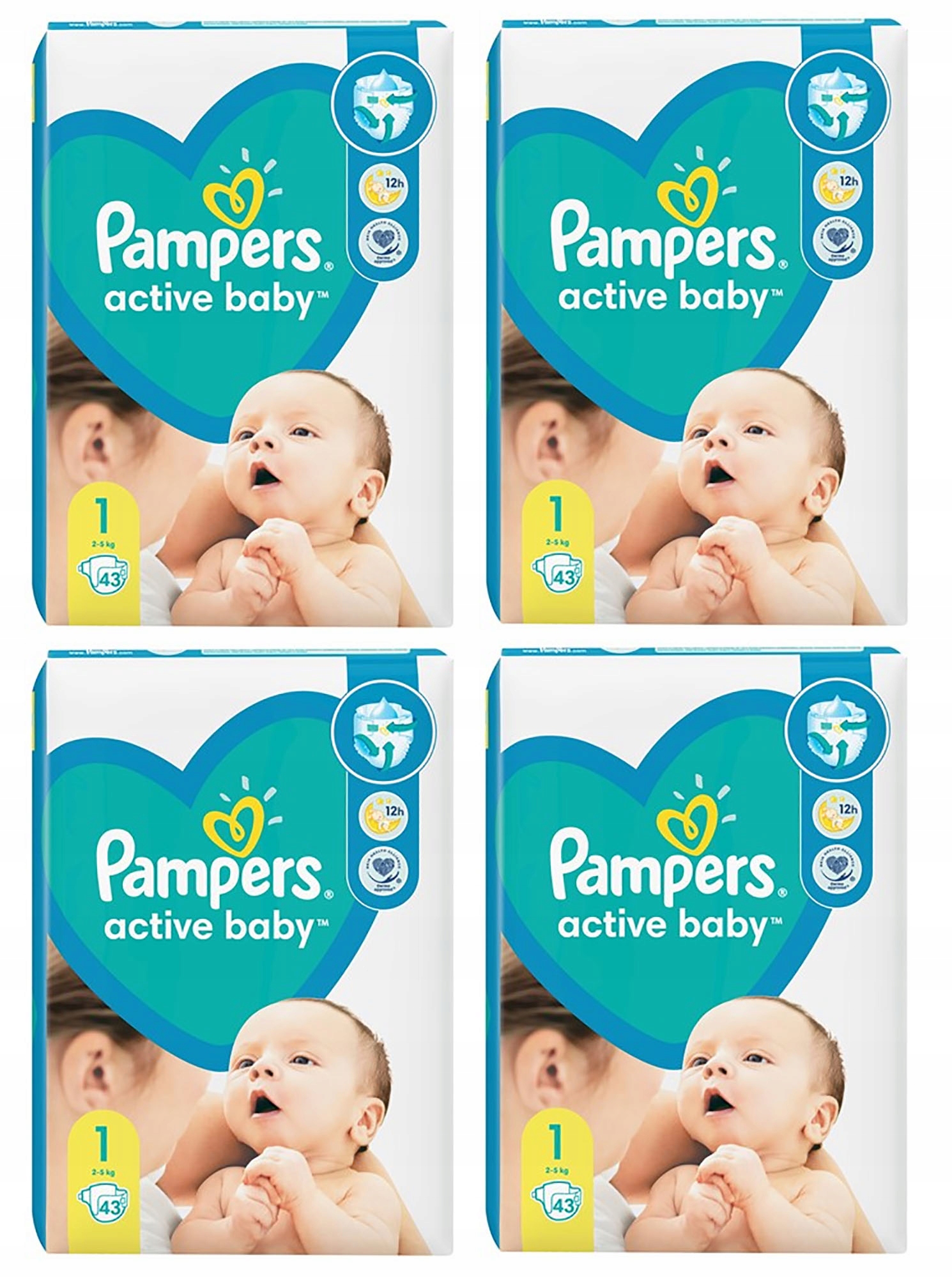 pampers active baby dry 6monthly pack