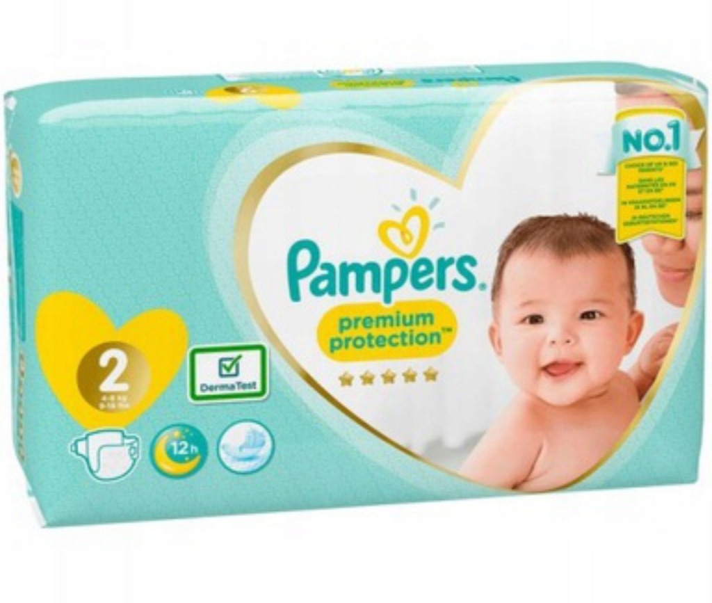 pieluchomajtki pampers pasek z tylu