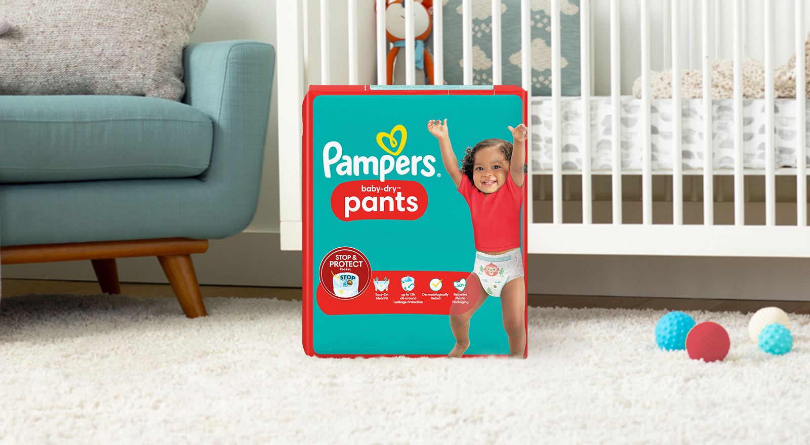 pampers 3 baby active