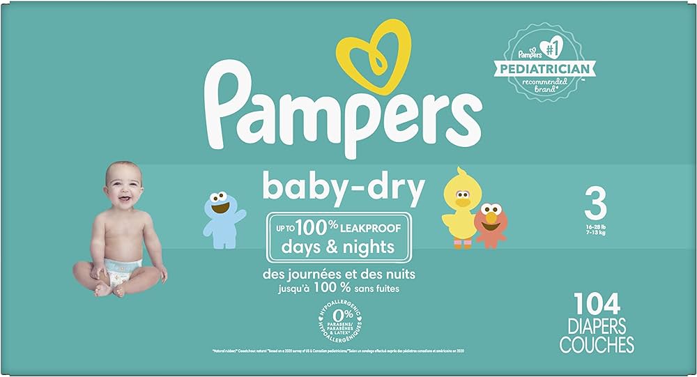 pieluszki pampers active dry 4+