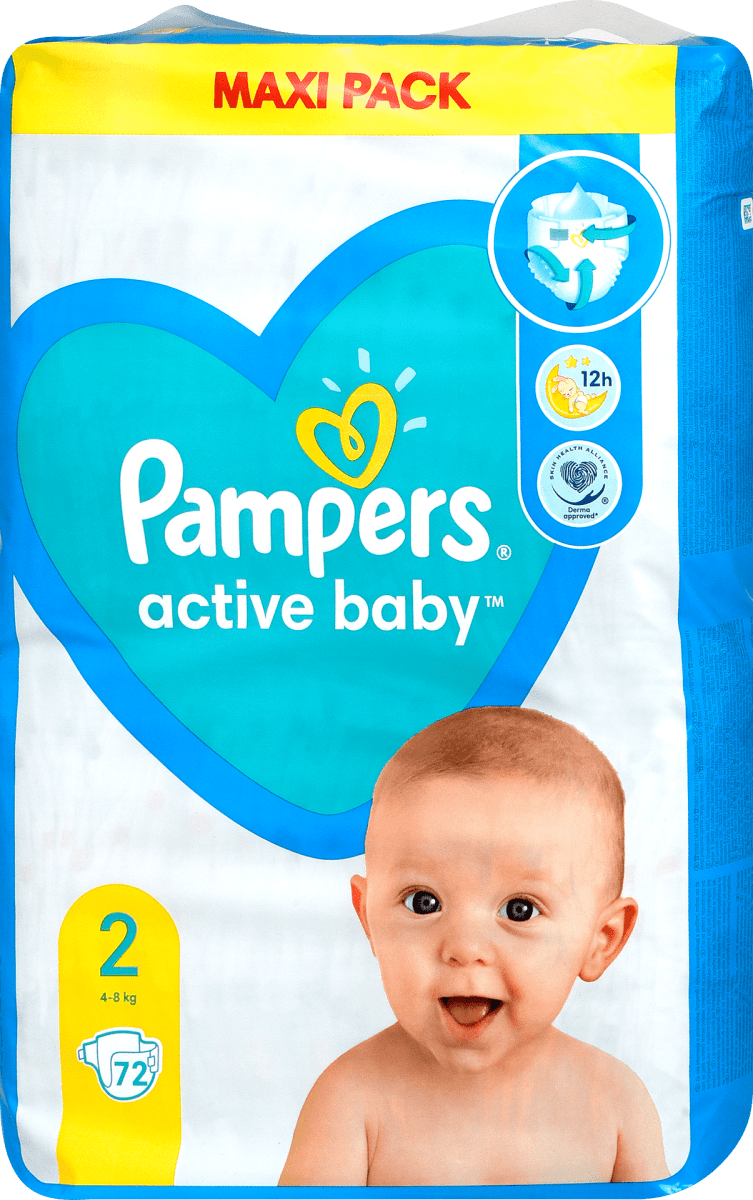 pampers z wodą