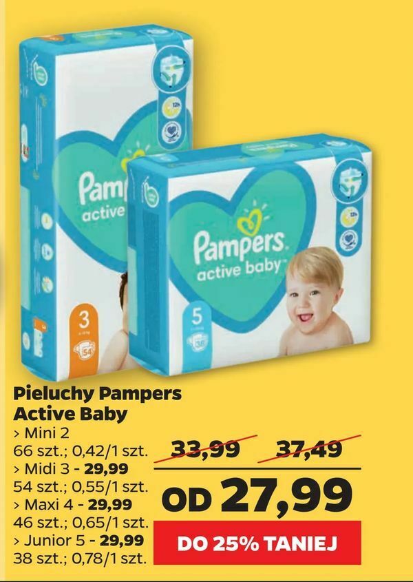 tesco pieluchy pampers 2