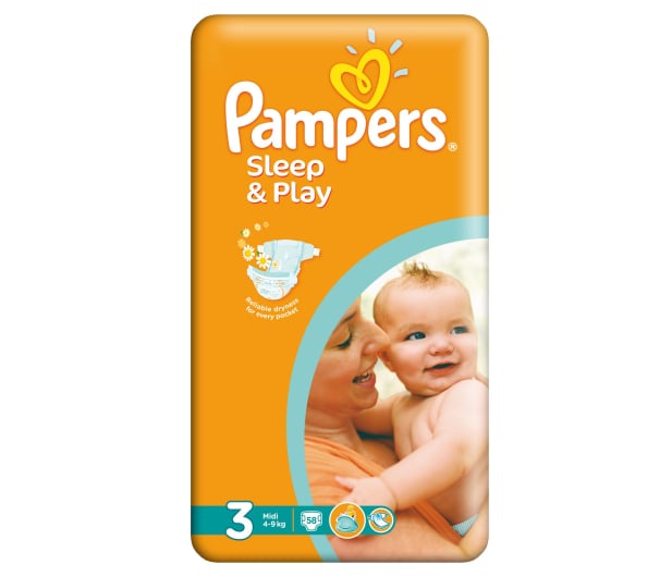 pampers play and sleep 4 cena