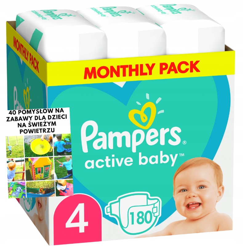 pampers chusteczki nawilżane dla niemowląt 4 x 52 szt