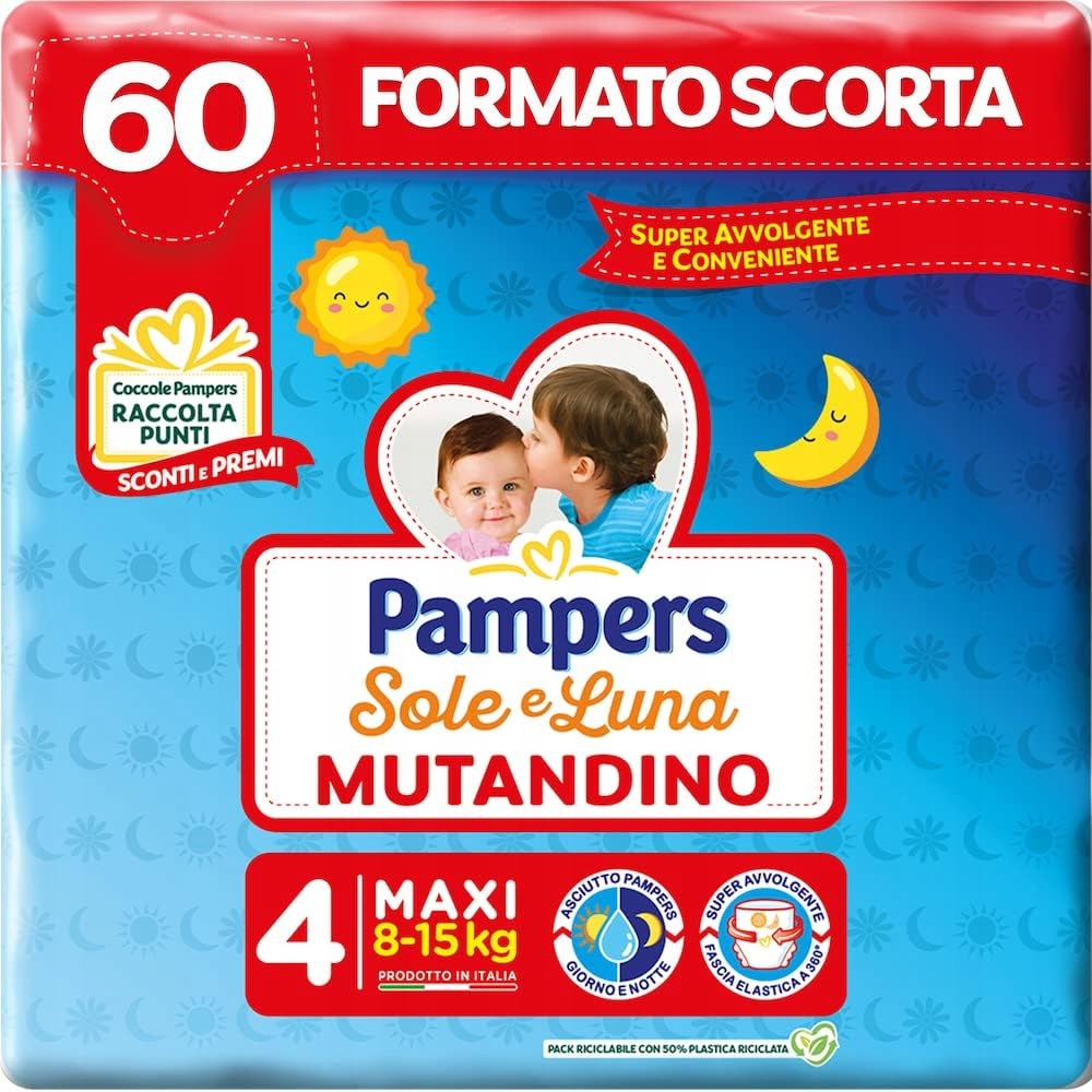 pieluchomajtki pampers 3 natura