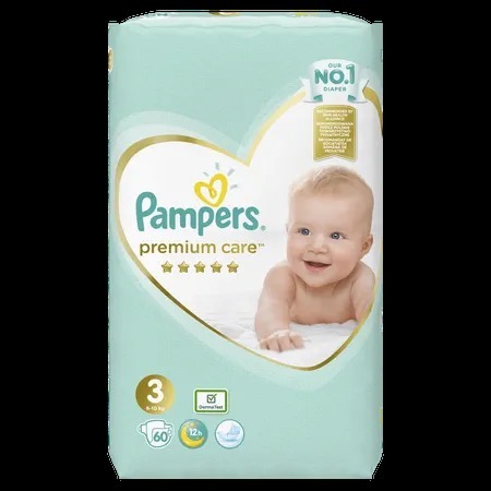 pampers 3 cena za 132 sztuki