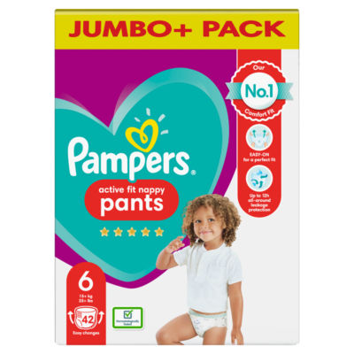 pampers active baby-dry pieluchy 4 maxi 8-14kg tesco