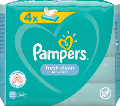 pampers chusteczki 12x64