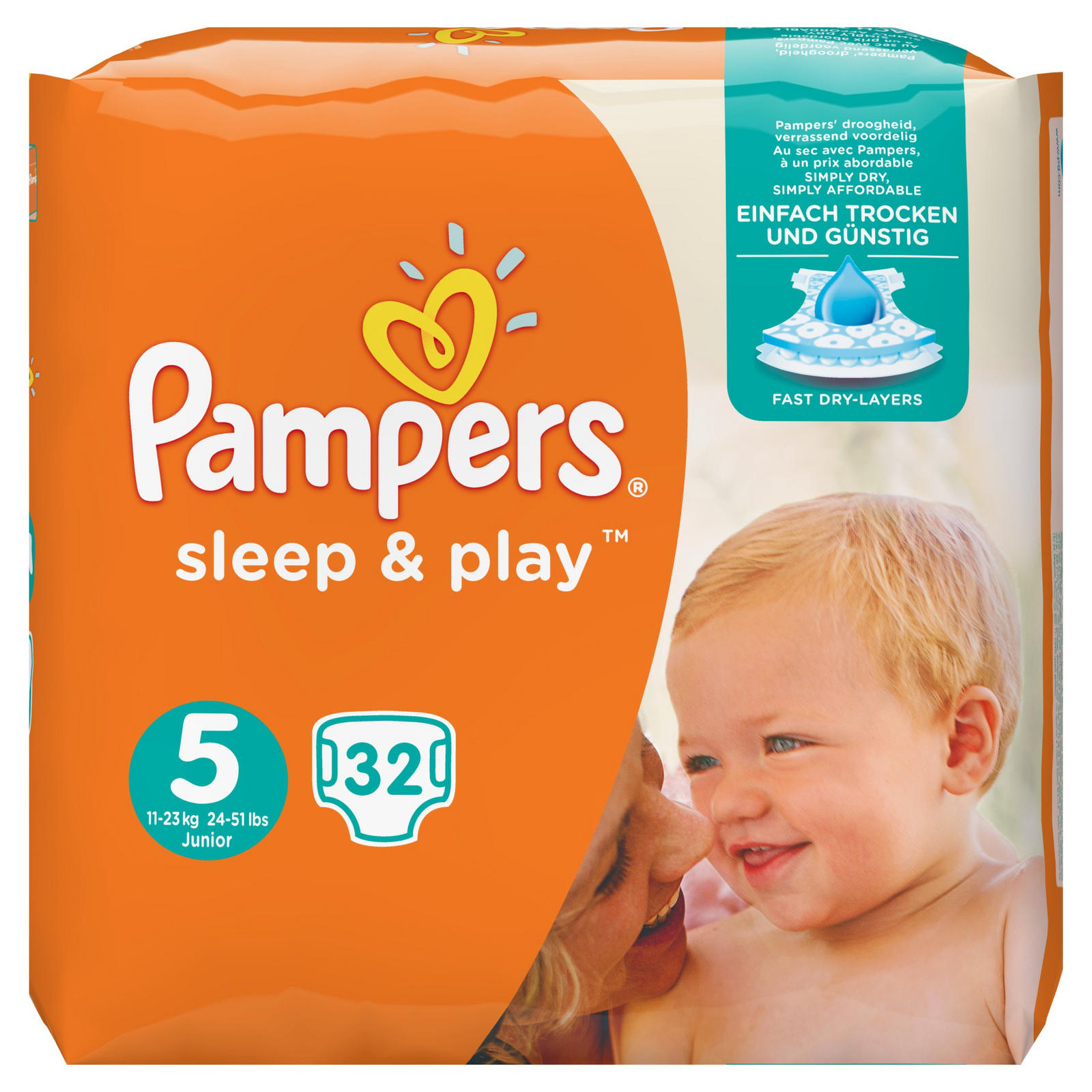 pampers bady dry 3+