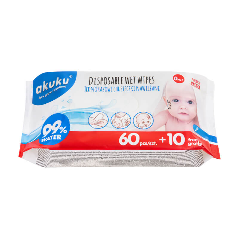 chusteczki pampers aqua pure allegro