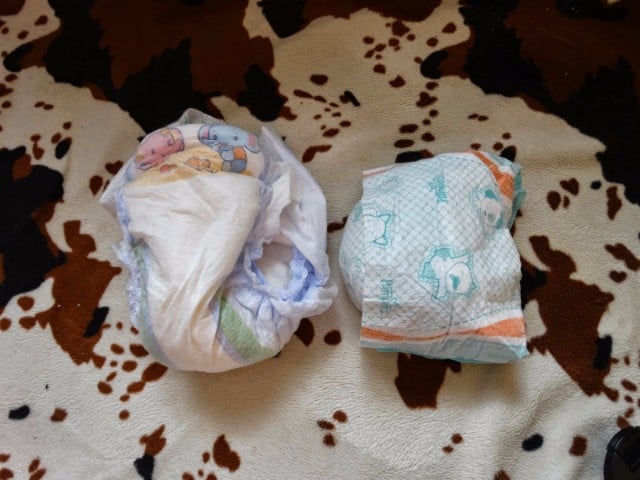 pampers medium szpitalne