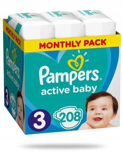 pampers zestaw miesiac