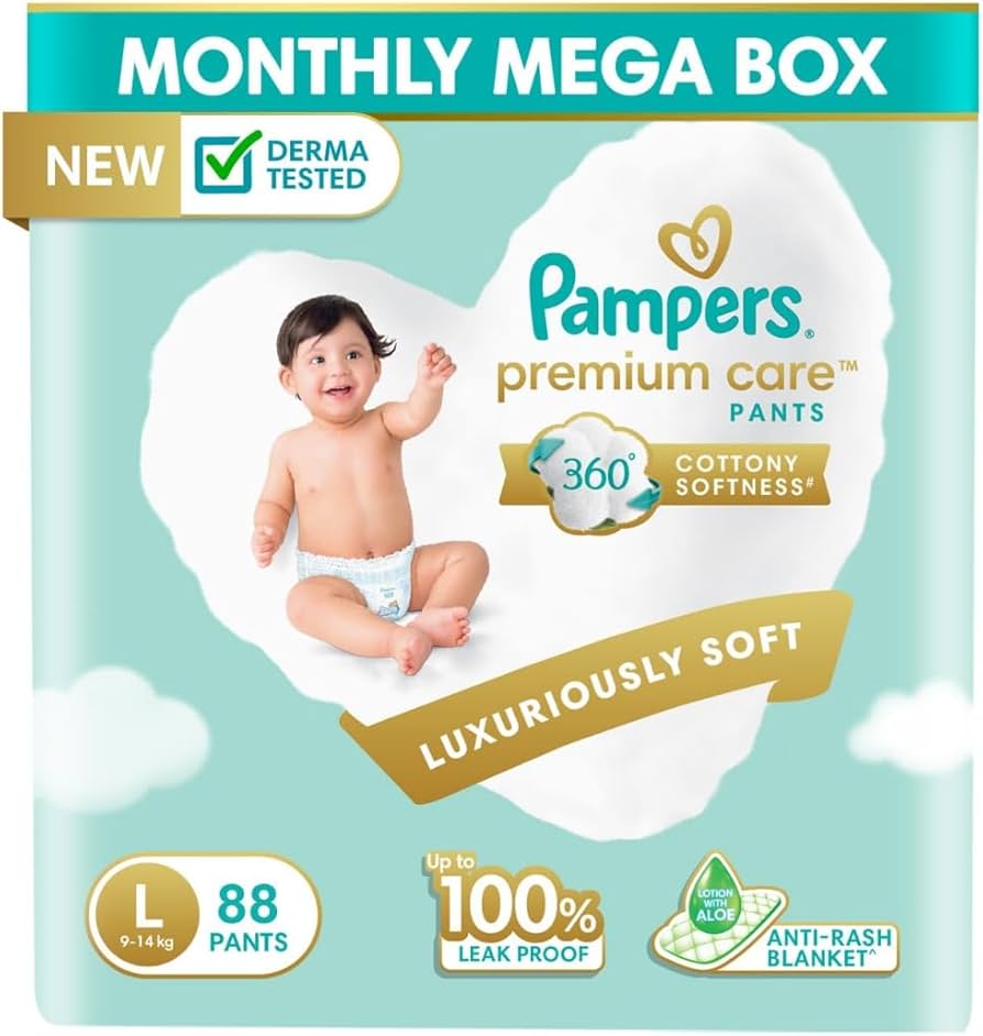 pieluchy pampers 1 100 sztuk