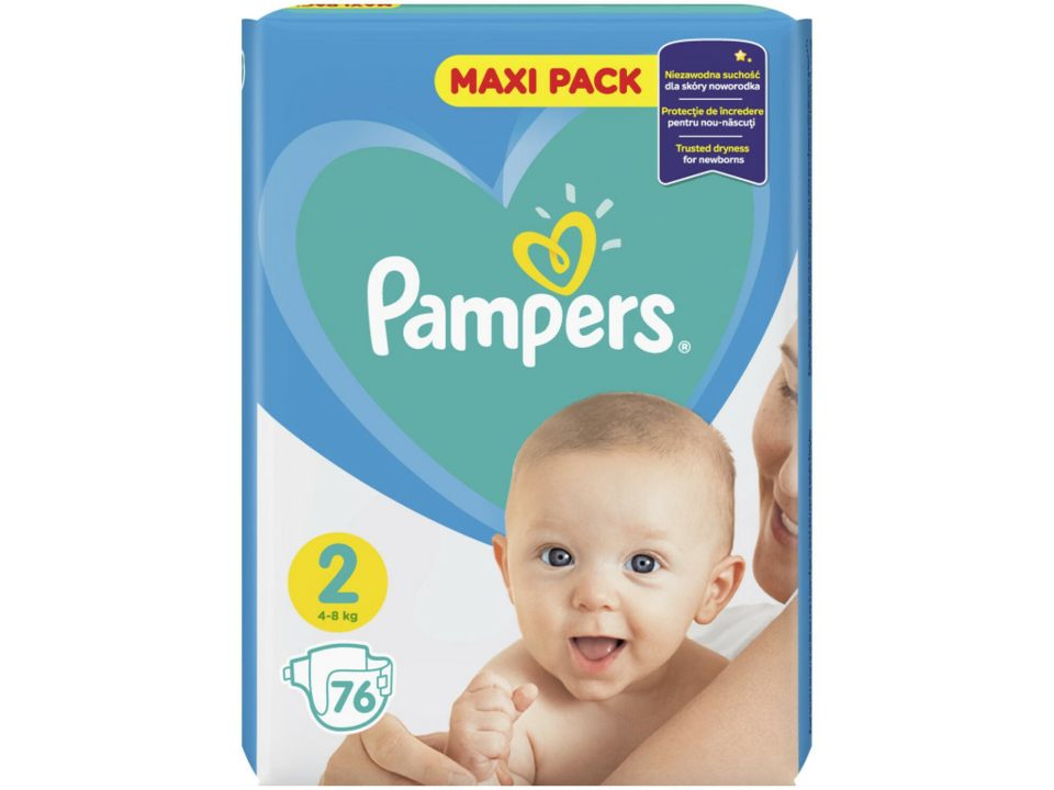 pampers 2 80 szt rossmann