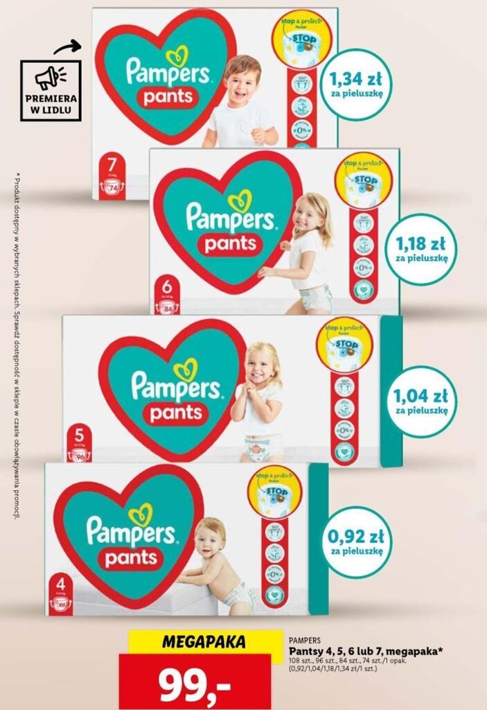 pampers sizes uk