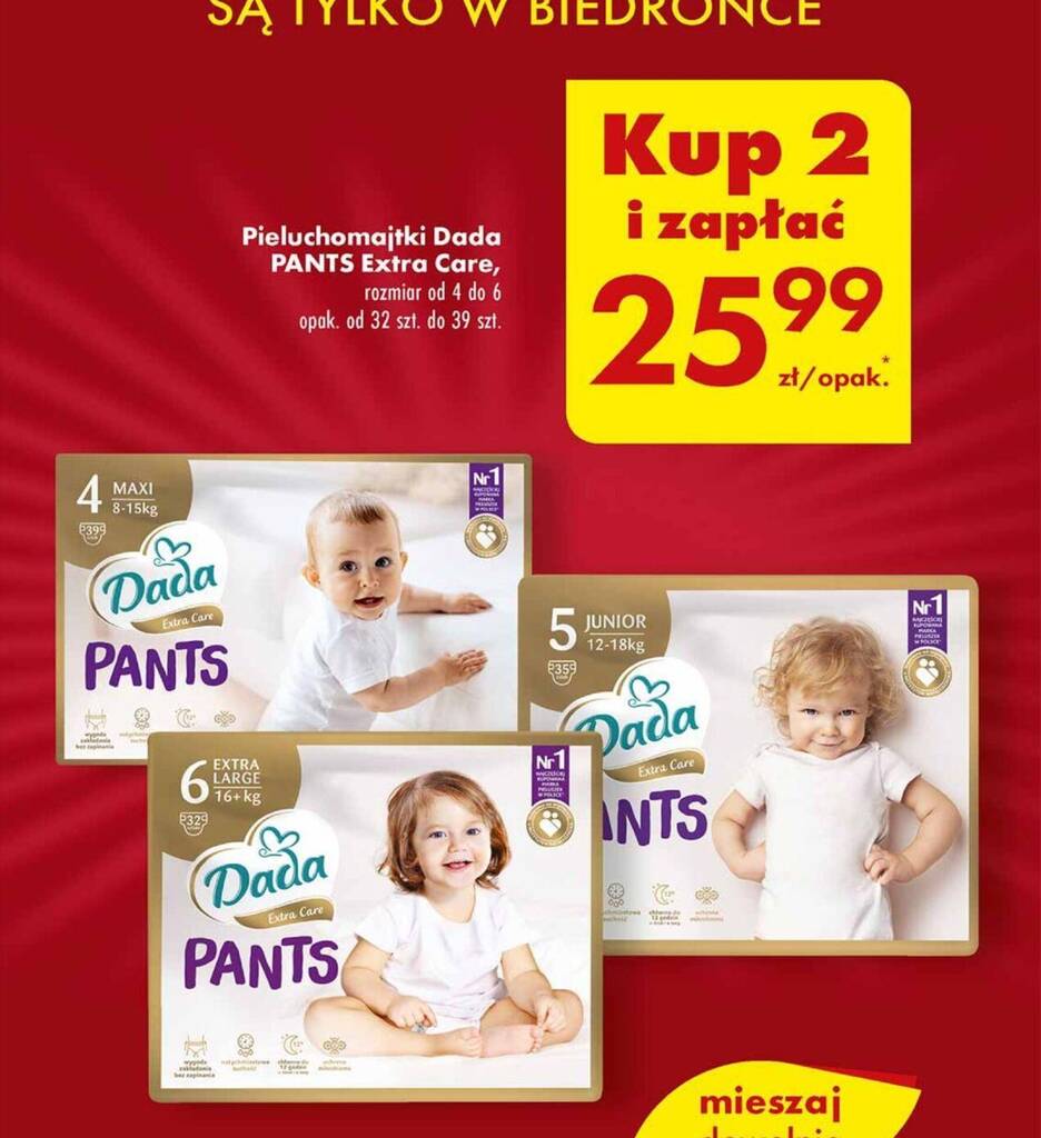 biedronka gazetka od 12.12 pampers