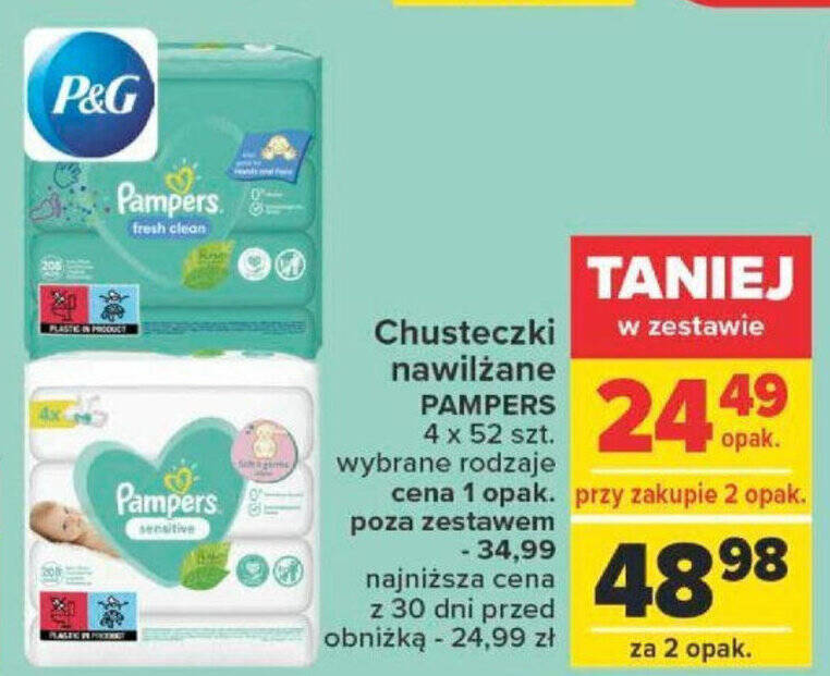 pampers giant box 3 cena