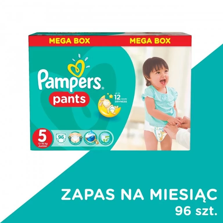 pieluchomajtki pampers care 4