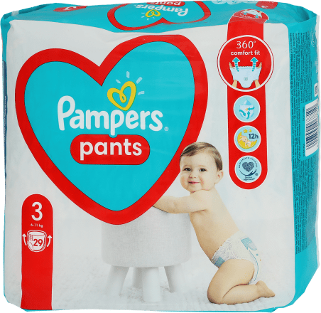 pampers pants pieluchomajtki rozmiar 4 maxi 9-14kg 24 sztuki