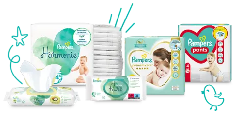 pieluchy pampers 1 premium care