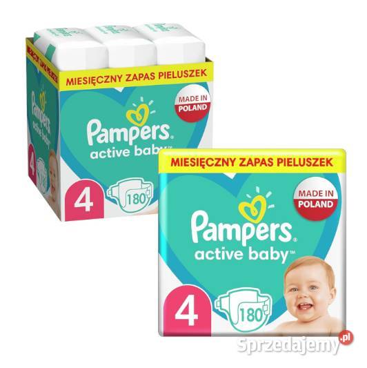 pieluszki pampers active baby 4