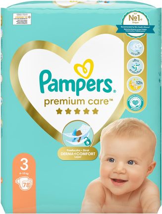 pampers 3 babydry 68