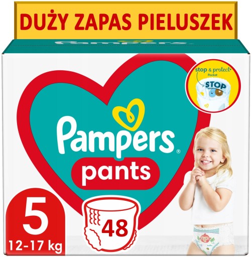 pieluchomajtki pampers pants 4 mega pack